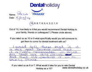 read paulas dental experience abroad